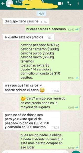 Lady Ceviche en Ciudad Caucel, Mérida