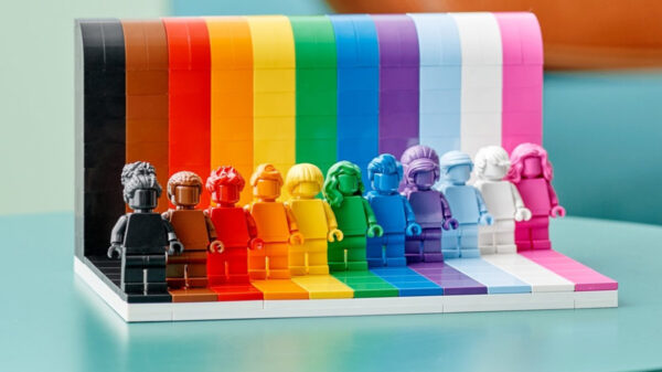 The Lego Group (Lego), la empresa de juguetes danesa incluyó en su nuevo set a la comunidad LGTBQIA+