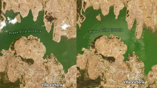 Un reporte publicado en las redes sociales de la NASA alertó que el 85 % del territorio mexicano está experimentado sequía