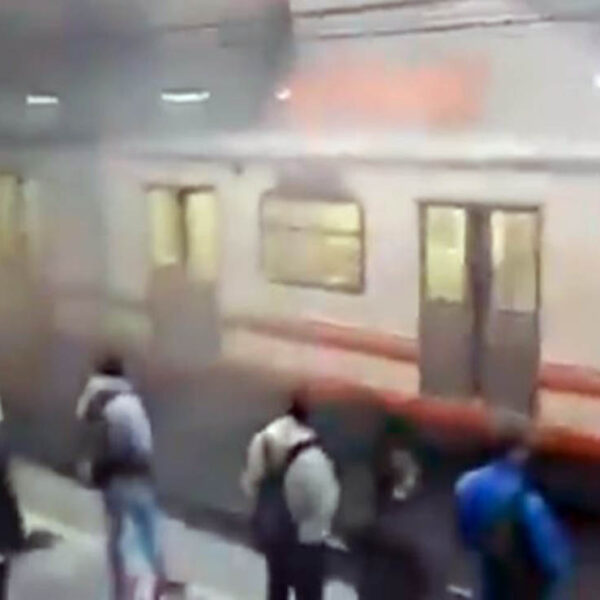 En la estación Pantitlán de la Línea A del Sistema de Transporte Colectivo Metro (STC), se registró un incidente, la mañana de este viernes
