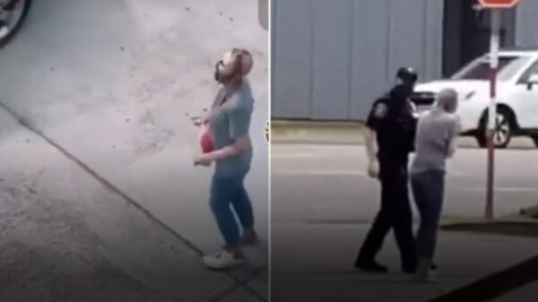 En redes sociales se viraliza un clip, en donde aparece una mujer con un aspecto extraño, la cual camina lento y emitiendo un alarido estremecer