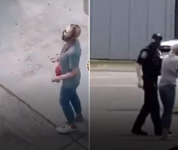 En redes sociales se viraliza un clip, en donde aparece una mujer con un aspecto extraño, la cual camina lento y emitiendo un alarido estremecer