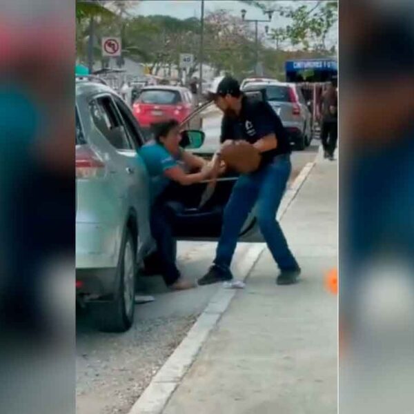 Vinculan a proceso a sujeto que agredió a su pareja en calles de Tulum.