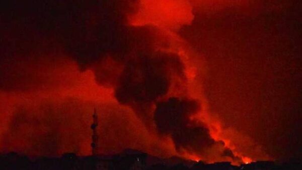 Video: Volcán en República del Congo hace erupción
