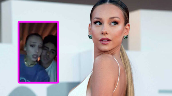 Captan a Ester Expósito muy juntita a su compañero de serie ‘Elite’