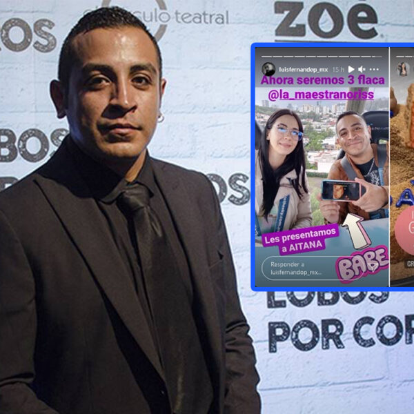 Luis Fernando Peña anuncia que se convertirá en papá