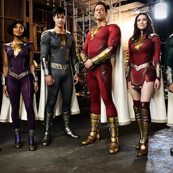 Filtran imagen de los actores con trajes en ‘Shazam: Fury of the Gods’