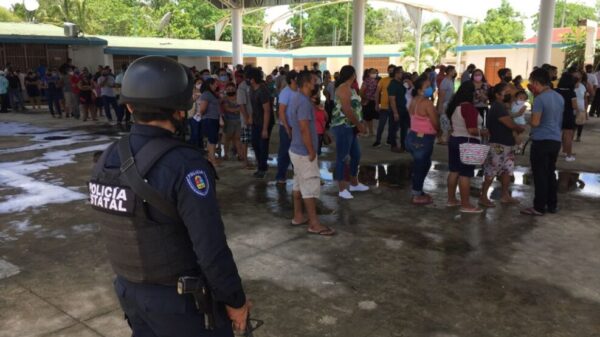 Transcurren con calma las elecciones en Leona Vicario (Fotos)