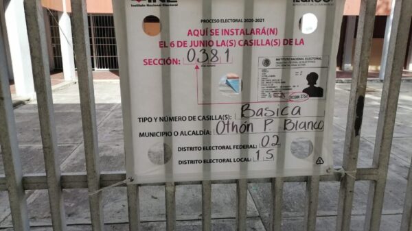 Reportan falta de coordinación en casilla de la colonia Centro
