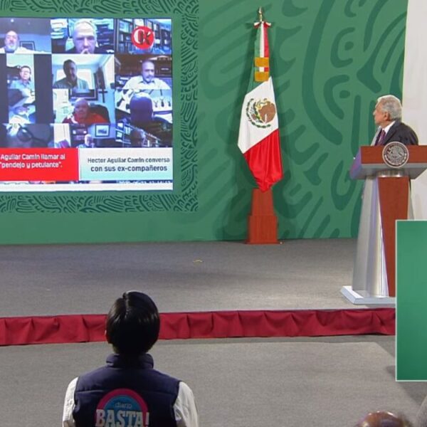 AMLO exhibe video de Aguilar Camín en donde lo insulta