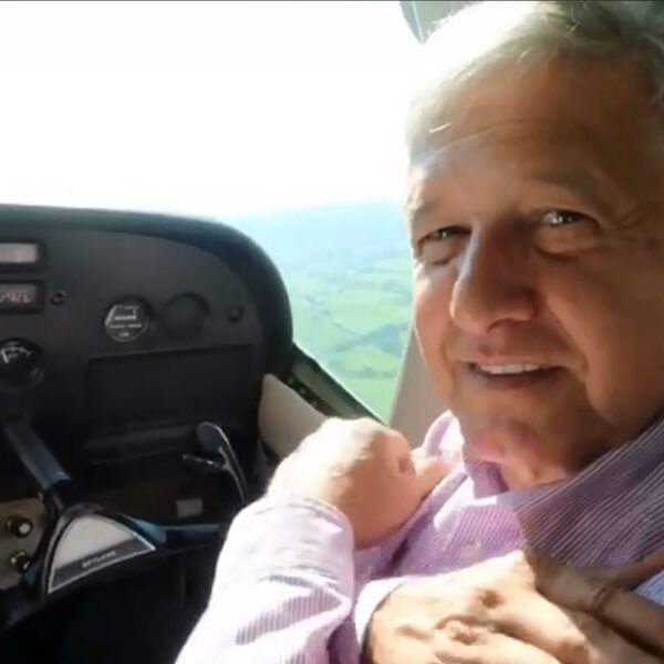 Viene AMLO a supervisar vía aérea, avance en obras del Tren Maya