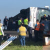 Trágico accidente en Reynosa; vuelca autobús, 12 muertos