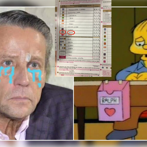 Alfredo Adame logra sólo un voto en su casilla, el suyo, y llueven los memes
