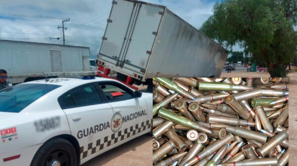 Localiza Guardia Nacional cargamento de balas robadas en Guanajuato