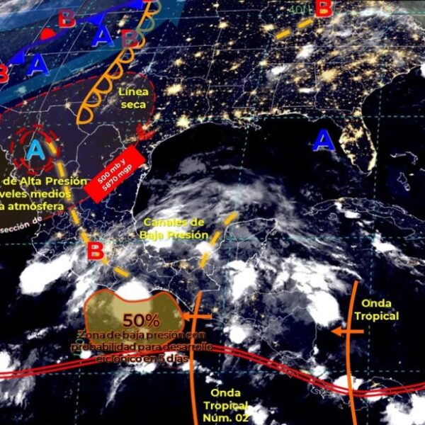 Pronóstico del clima para hoy viernes 11 de junio en Quintana Roo.