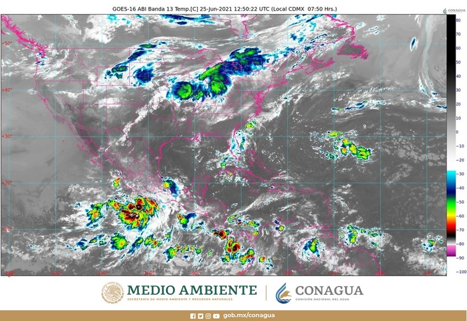 Clima: Pronostican intervalos de chubascos en Quintana Roo; se mantendrán el ambiente de caluroso a muy caluroso.