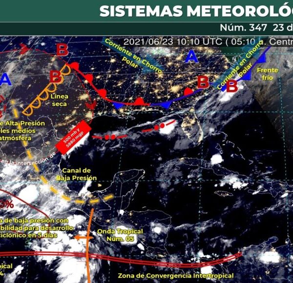 Clima en Quintana Roo: Tiempo caluroso con algunos nublados.