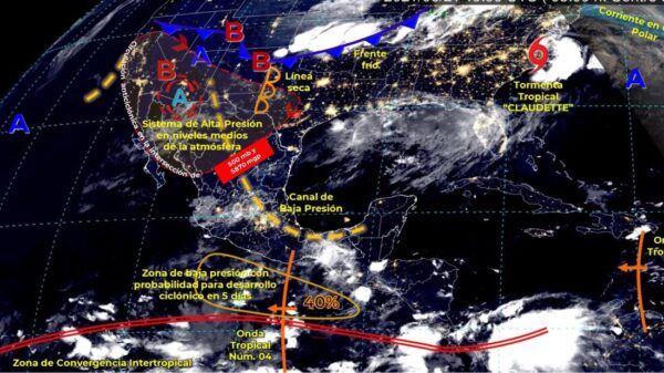 Pronóstico del clima para hoy lunes 21 de junio en Quintana Roo.