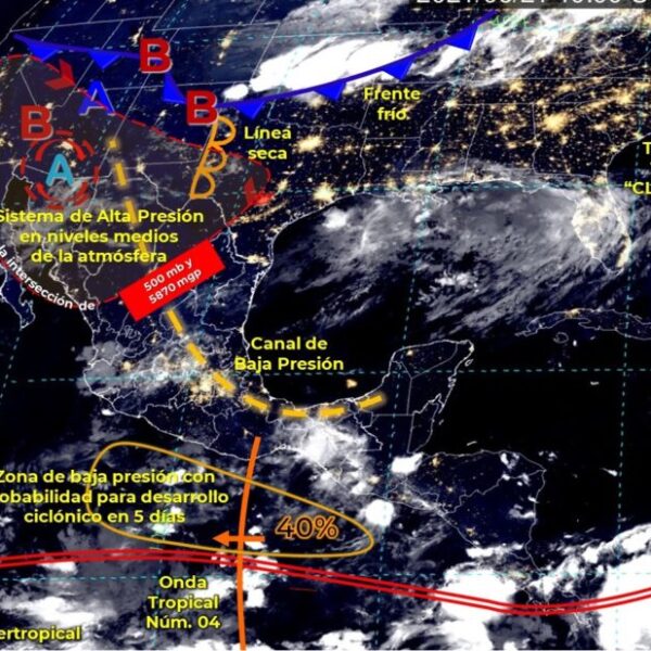 Pronóstico del clima para hoy lunes 21 de junio en Quintana Roo.