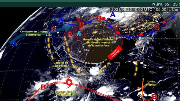 Clima: Pronostican intervalos de chubascos en Quintana Roo.