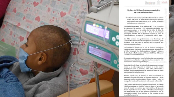 Sorprende donación de oncológicos de Sesa Quintana Roo a Oaxaca