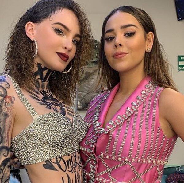 Danna Paola le copia el vestuario a Belinda: Nodal reacciona