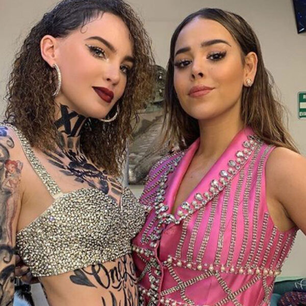 Danna Paola le copia el vestuario a Belinda Nodal reacciona
