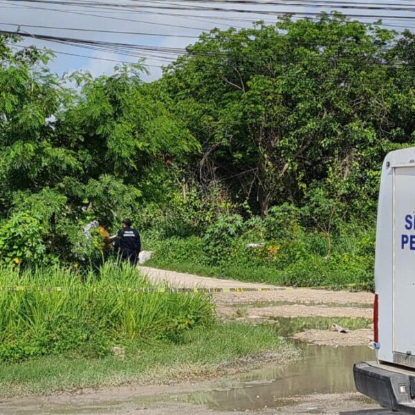 Descubren un cuerpo dentro de bolsas negras, el macabro hallazgo en Cancún