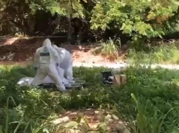 Hallan cuerpo descuartizado y embolsado en Bacalar.