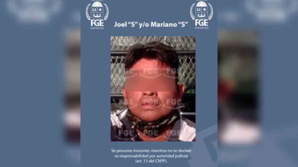 Vinculan a proceso a presunto feminicida detenido en Cancún