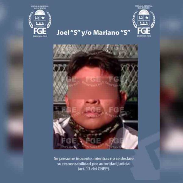 Vinculan a proceso a presunto feminicida detenido en Cancún