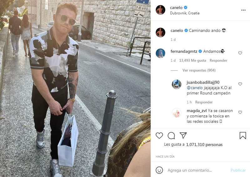 Fernanda Gómez ya sacó su lado tóxico ¡Regaña al Canelo Álvarez en público!