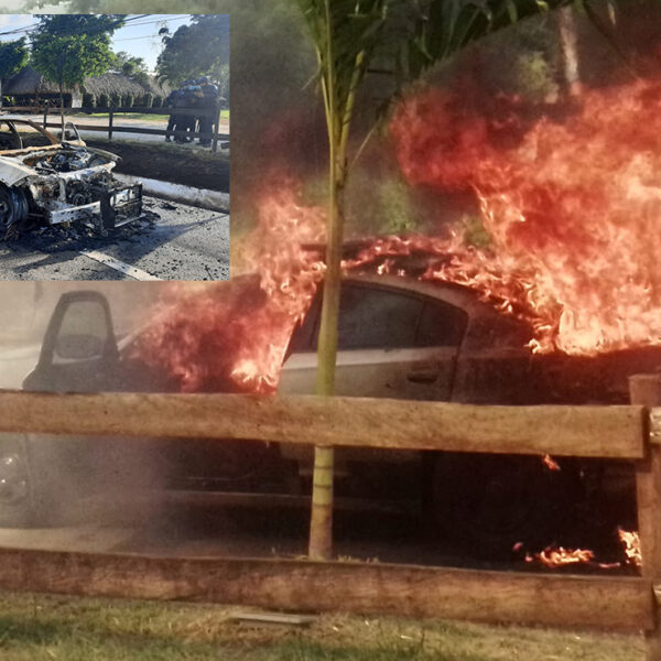 Pobladores de Tabasco queman patrulla de la GN por presunto abuso