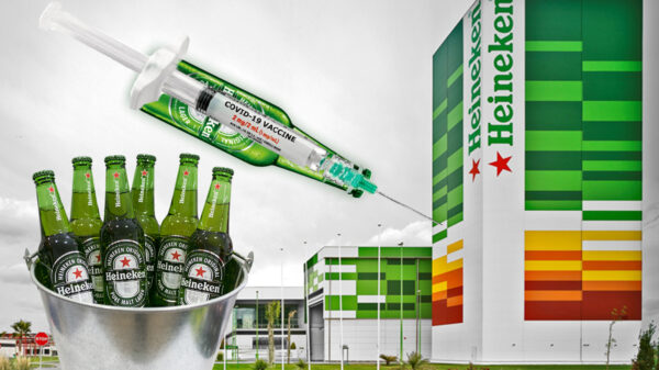 Cubetazos de vacunas covid?, Heineken vacunará contra el virus