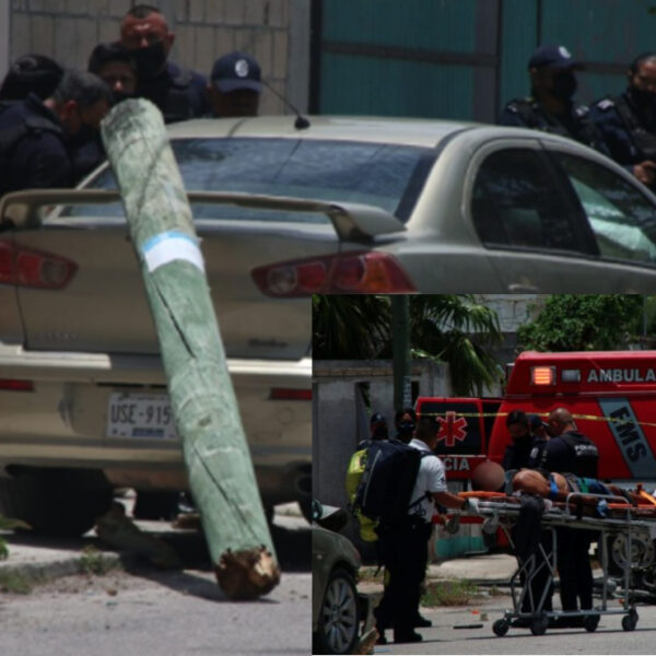 Vengador ciudadano arrolla a ladrones tras asalto a comercio