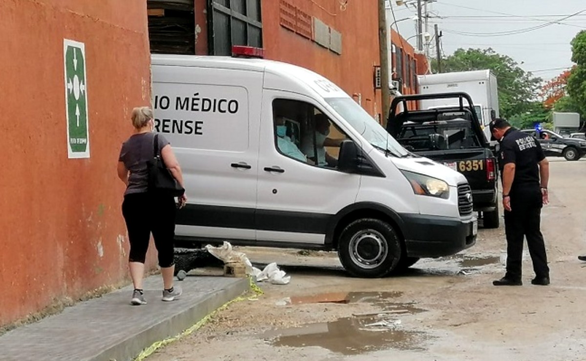 Joven trabajador muere tras caerle una maquina en la cabeza en Kanasín
