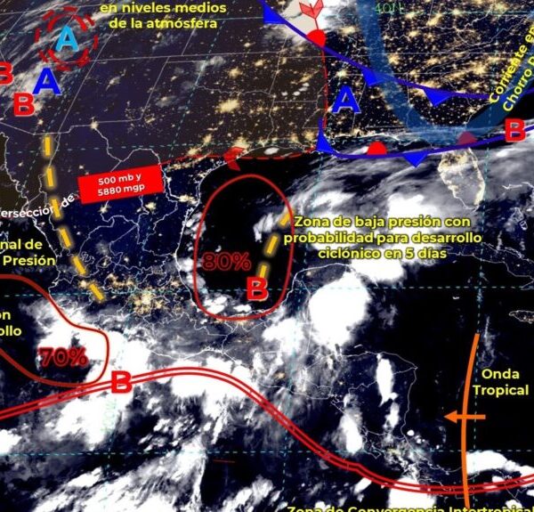 Clima: Lluvias torrenciales para hoy en Quintana Roo.