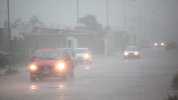 Llegan fuertes lluvias a Yucatán que permanecerán hasta el miércoles ¡No bajes la guardia!
