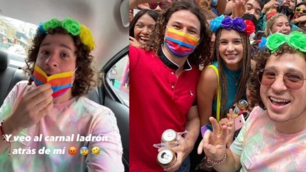 Luisito Comunica denuncia que intentaron robarle su celular en la Marcha LGBTQ+
