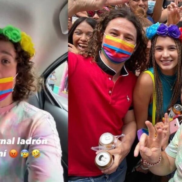 Luisito Comunica denuncia que intentaron robarle su celular en la Marcha LGBTQ+