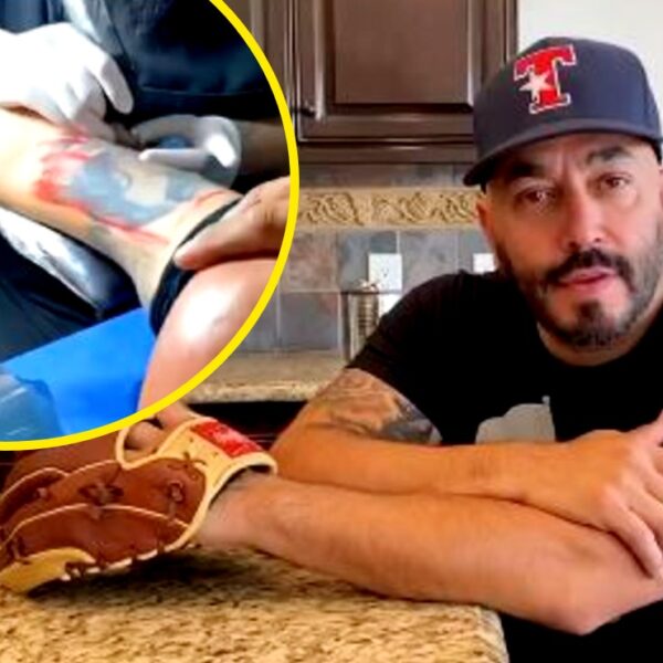¡Por fin! Lupillo Rivera presume el tatuaje que sustituyó al rostro de Belinda (Video)