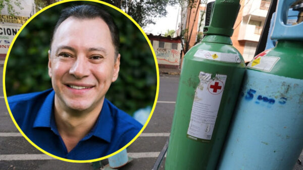 Mariano Osorio regala oxígeno medicinal para enfermos de Covid-19