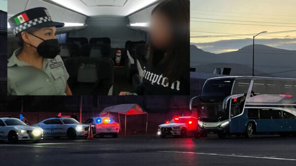 Rescata Guardia Nacional a niña que escaparía con un adulto a CDMX