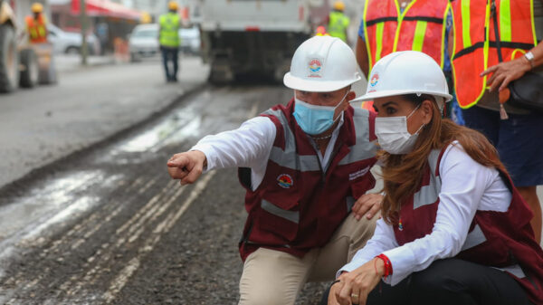 Inicia gobierno de Cancún pavimentación de tres avenidas