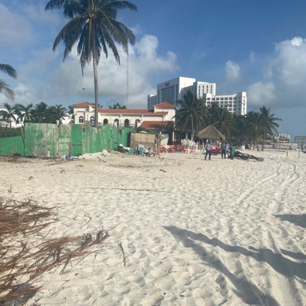 Agradece CCEC operativo en Playa Tortugas, Cancún