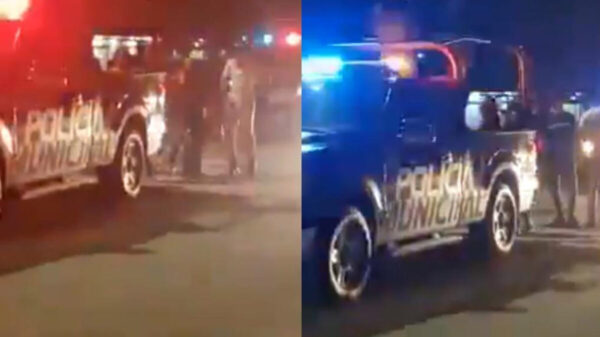 Exhiben a policías de Michoacán bailando alrededor de patrullas