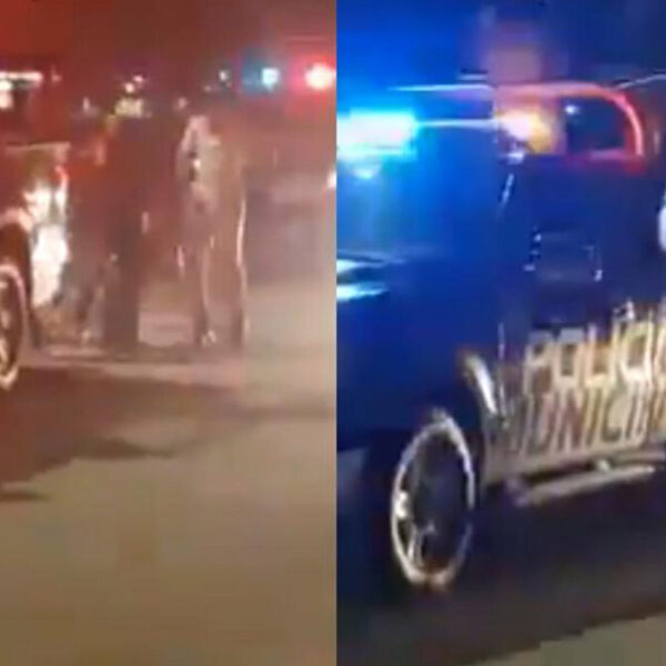 Exhiben a policías de Michoacán bailando alrededor de patrullas