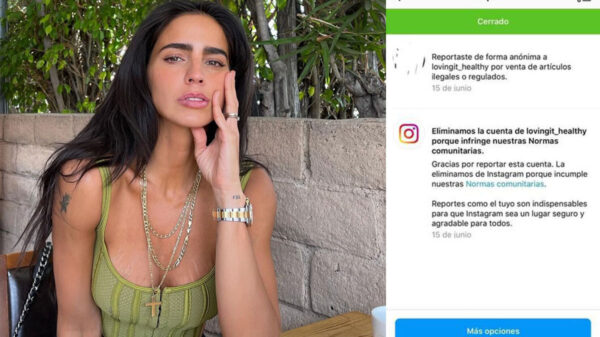 Proteína "Loving It" de Bárbara de Regil se queda sin cuenta de Instagram