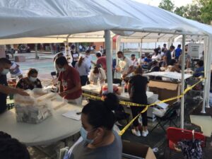 Llegan tarde a votar; ya se cerraron las casillas en Puerto Morelos