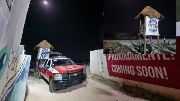 Cancún: Realizan autoridades desesperada búsqueda de joven tragado por el mar